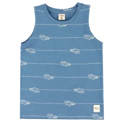 Kids/BOY Camp by Birdz Tops>Crocodile Tank Top 2-8y