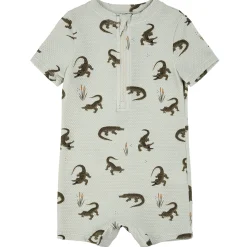 BOY Petit Lem Swimsuits>Crocodile UV Swimsuit 0-24m