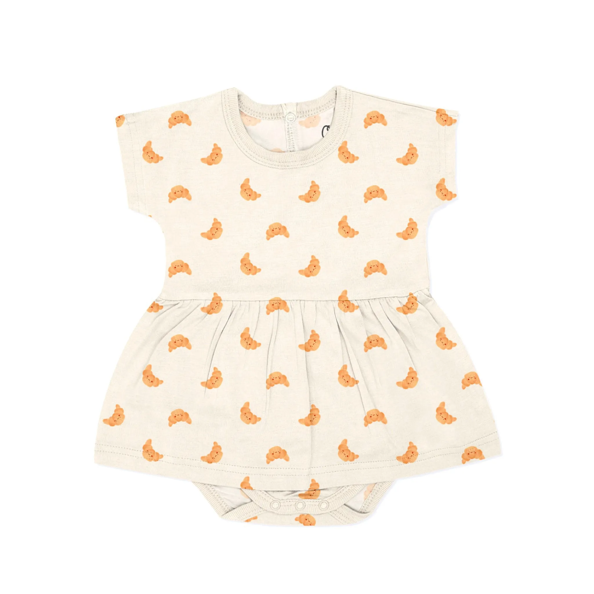 Coccoli Dresses, Skirts & Outfits>Croissant Modal Dress 1-18m