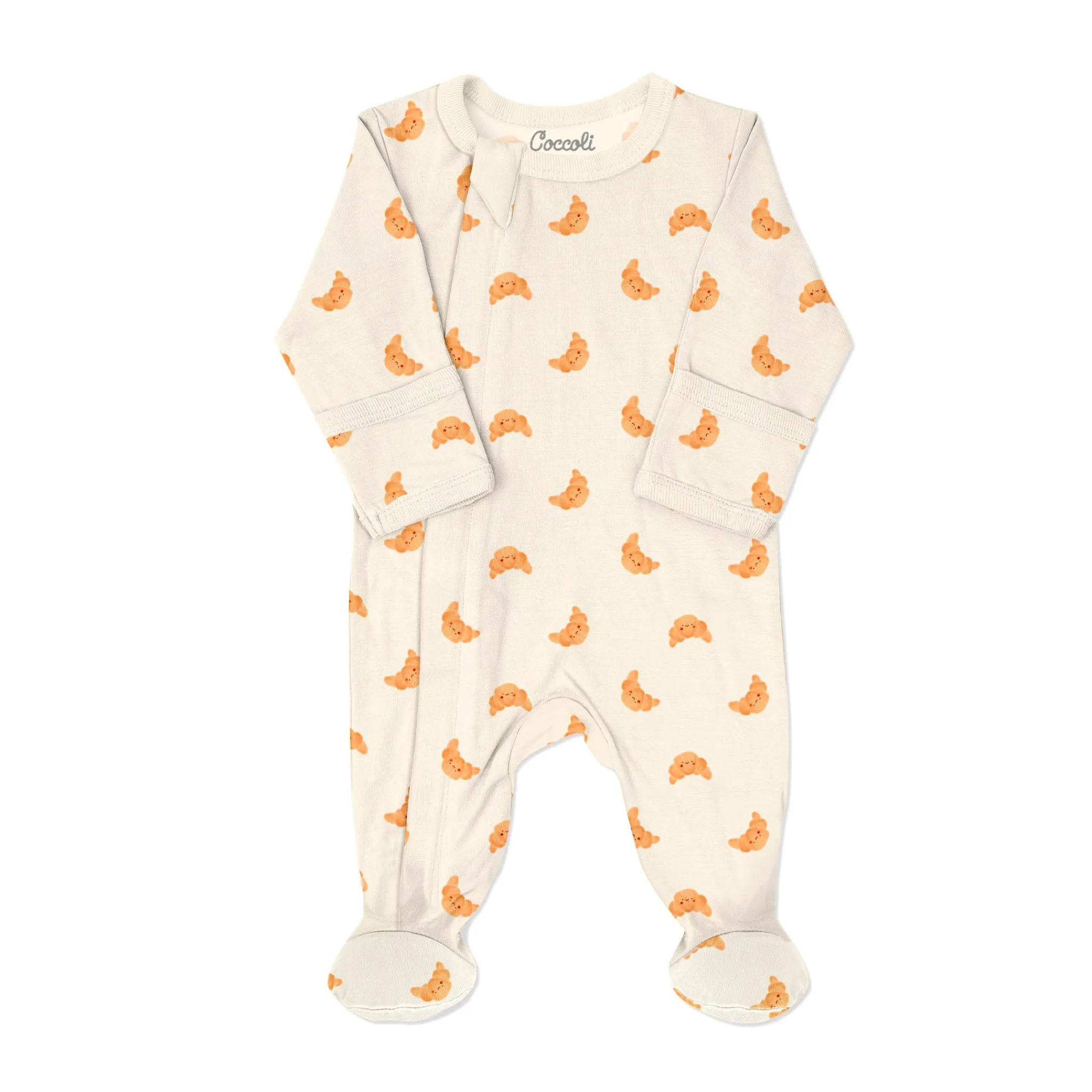 BOY Coccoli Croissant Pajamas 0-18m