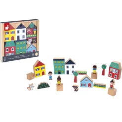 Kids Janod Cross Roads City Blocks