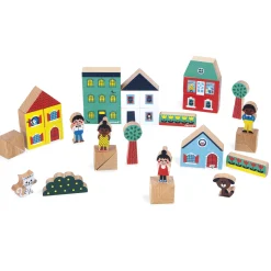 Kids Janod Cross Roads City Blocks