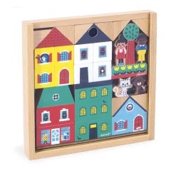 Kids Janod Cross Roads City Blocks