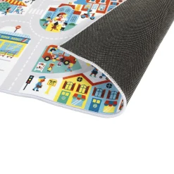 Kids Janod Cross Roads Play Mat - City Carpet