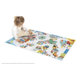 Kids Janod Cross Roads Play Mat - City Carpet
