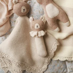 Avery Row Cuddle Cloth -Brave Bear