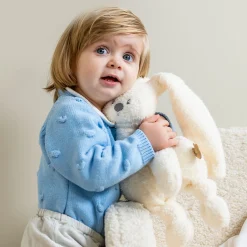 Nattou Plush Toys>Cuddle Rabbit Lapidou - Teddy Vanille