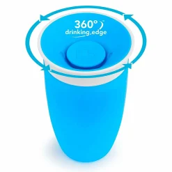 Kids Munchkin Cup 360 10oz(2) - Blue Green