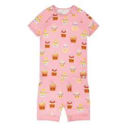 Kids Deux par Deux Pajamas & Bathrobes>Cupcake Pajama Set 7-10