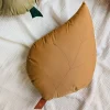 The Butter Flying Cushion Ash Leaf - Ochre