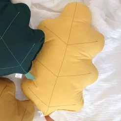 The Butter Flying Cushions>Cushion Birch Oak - Mustard