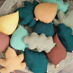The Butter Flying Cushions>Cushion Birch Oak - Olive