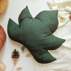 The Butter Flying Cushions>Cushion Maple Erable - Green