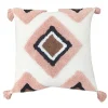 NOSTALGIA Cushion Tufted Pink Diamond