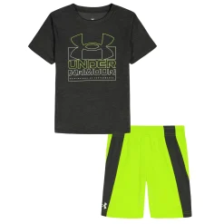 Kids/BOY Under Armour Cut & Sew Twist Set 4-7y