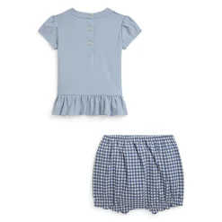 Polo Ralph Lauren Dresses, Skirts & Outfits>Cute Dog 2 Piece Set 6-24m