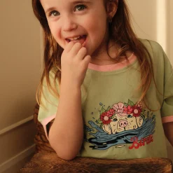 Kids Birdz Tops>Cute Dog T-shirt 2-10