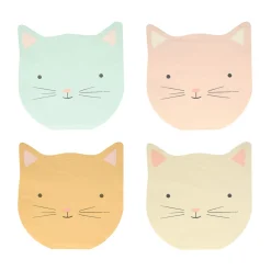Meri Meri Party Supplies>Cute Kitten Napkins (16)