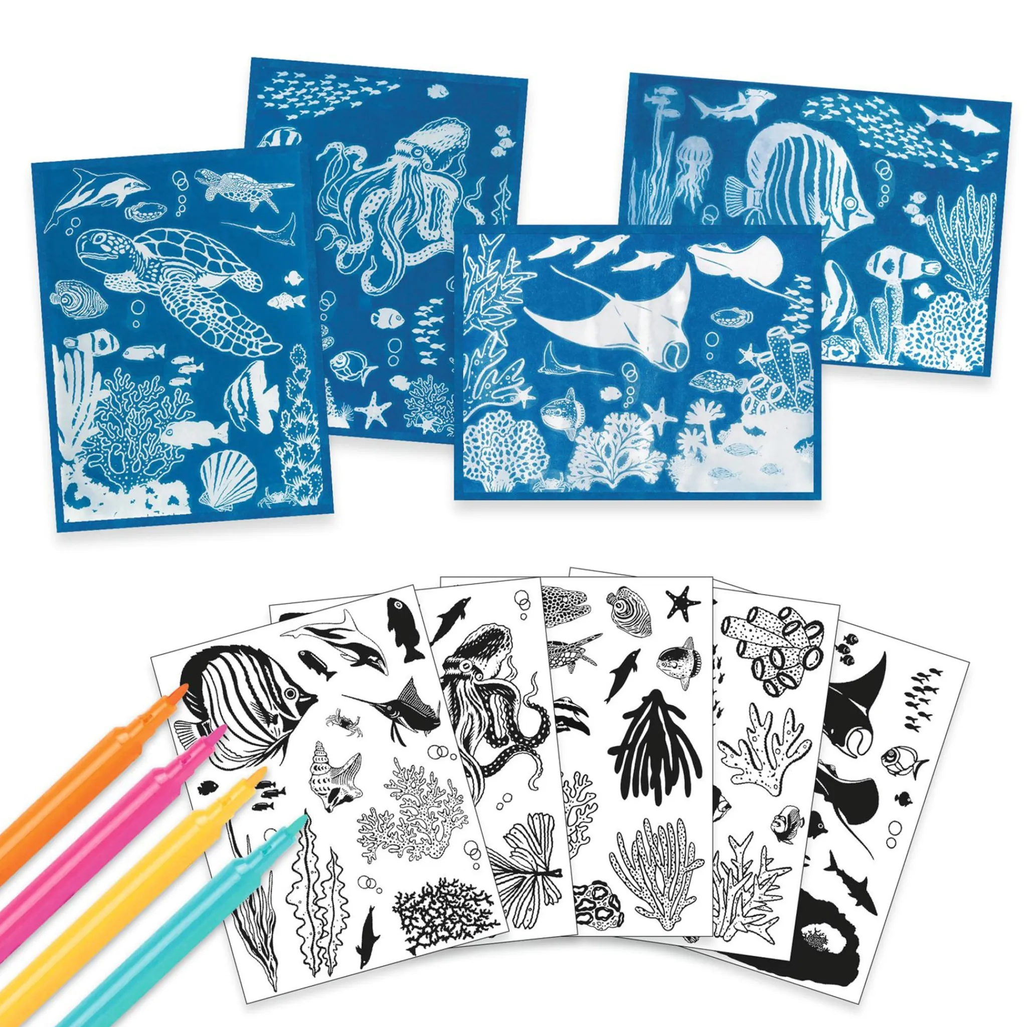 Kids Djeco Diy & Activities>Cyanotype Ultramarine