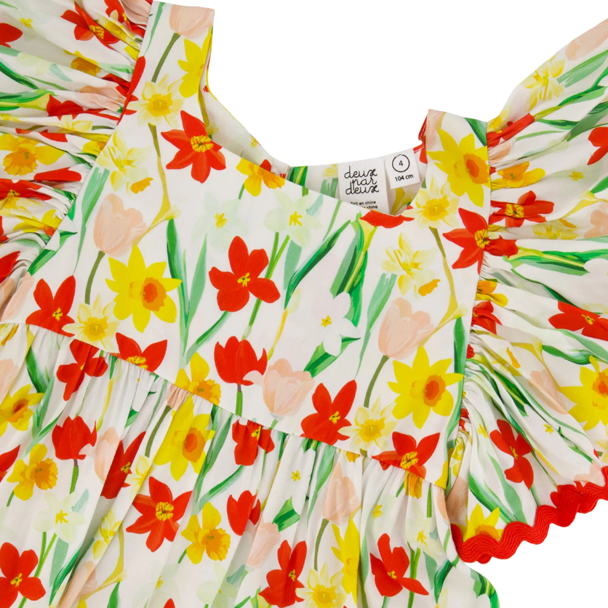 Kids Deux par Deux Daffodils Dress 7-10