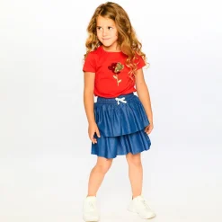 Kids Deux par Deux Daffodils Skirt 3-6