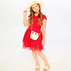Kids Deux par Deux Daffodils Straw Hat