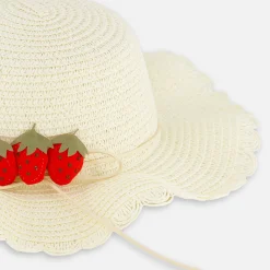 Kids Deux par Deux Daffodils Straw Hat