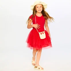 Kids Deux par Deux Daffodils Straw Hat