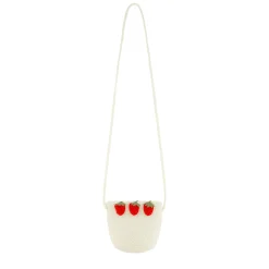 Kids Deux par Deux Daffodils Straw Purse