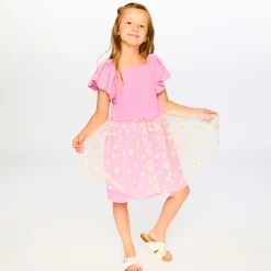 Kids Deux par Deux Daisies Dress 7-10