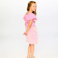 Kids Deux par Deux Daisies Dress 7-10