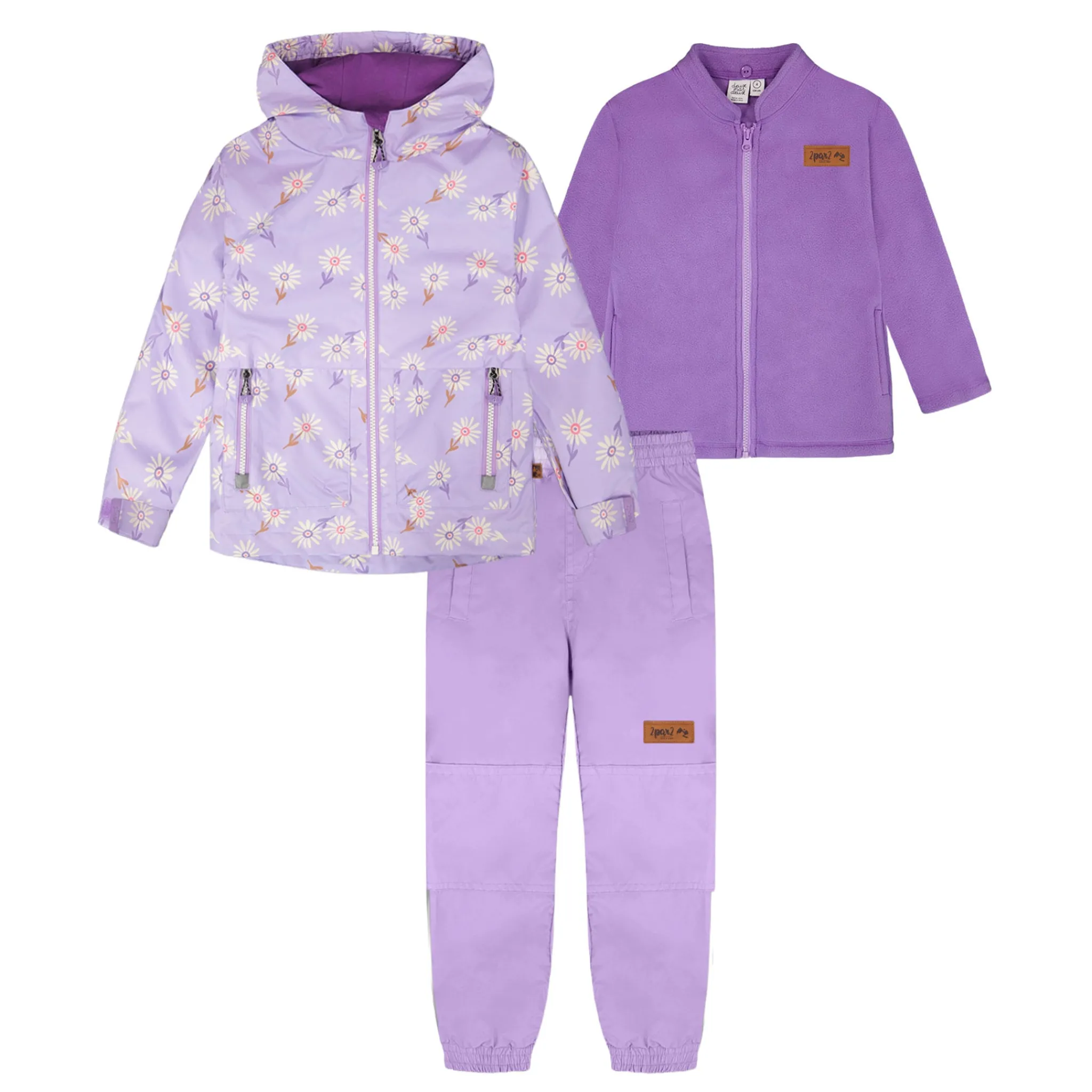Kids Deux par Deux Daisies 3in1 Spring Set 7-12