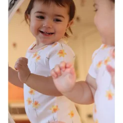 Bebe Confort Daisies 3pk Bodysuits 0-30m