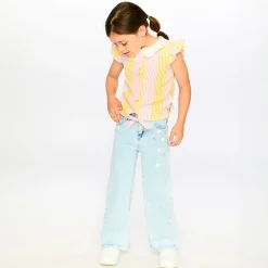 Kids Deux par Deux Daisies Shirt 3-6