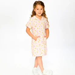 Kids Deux par Deux Daisies Sweat Dress 3-6
