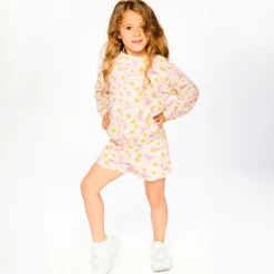 Kids Deux par Deux Daisies Sweat Short 3-6