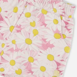 Kids Deux par Deux Daisies Sweat Short 3-6