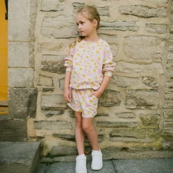 Kids Deux par Deux Daisies Sweat Short 3-6