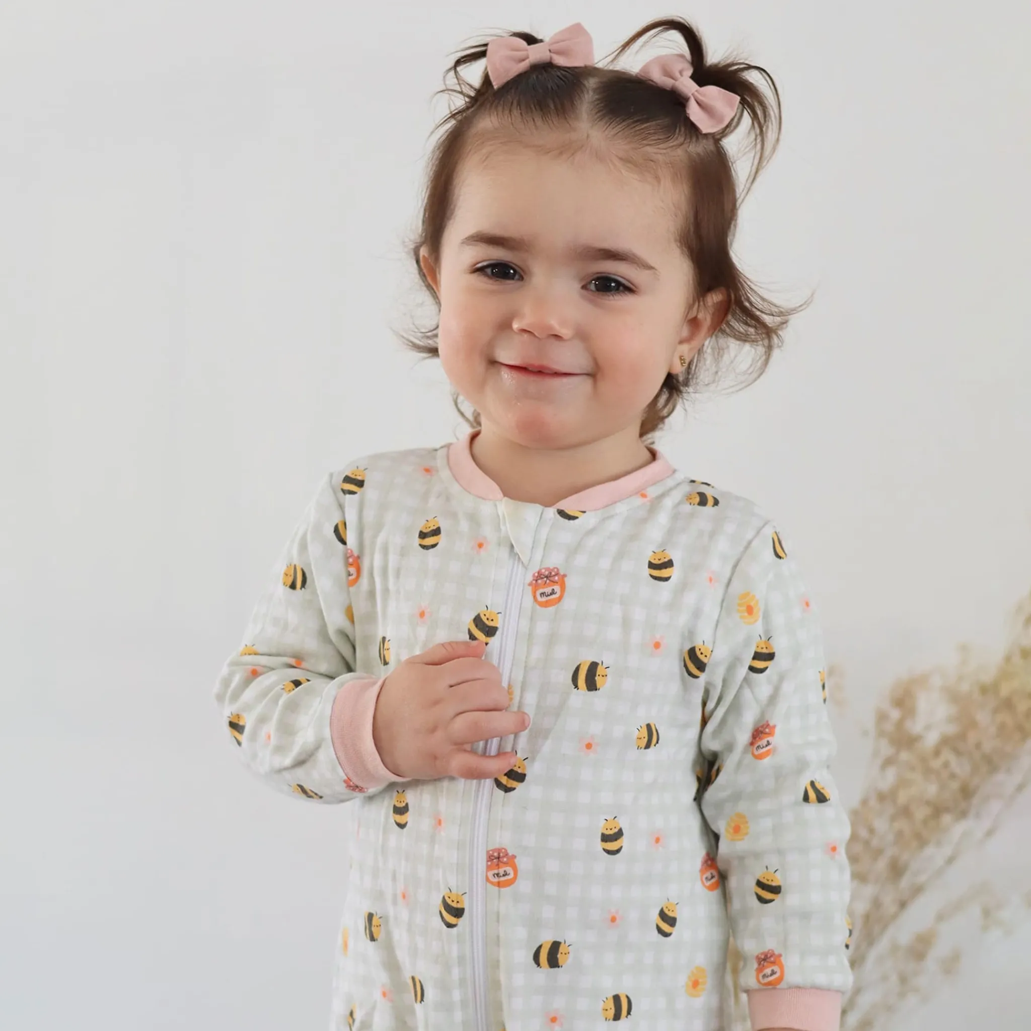 Bebe Confort Pajamas|Pyjamas>Daisies Vichy Pajamas 0-30m