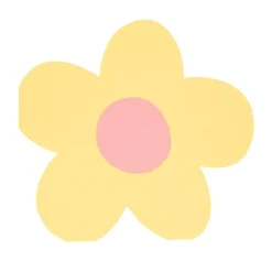 Meri Meri Daisy Shaped Napkins (16)