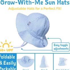 Jan n Jul Daisy UV Cotton Hat 0-24m