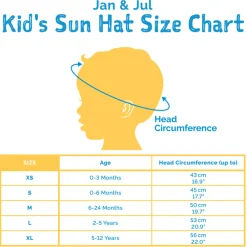 Jan n Jul Daisy UV Cotton Hat 0-24m