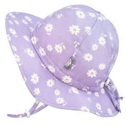 Kids Jan n Jul Hats & Caps>Daisy UV Cotton Hat 2-5y