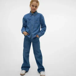 Kids Vero Moda Pants & Jeans>Daisy Wide Leg Jeans 7-14