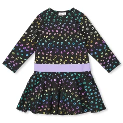Kids Deux par Deux Dresses & Rompers>Dance Leopard Dress 7-10