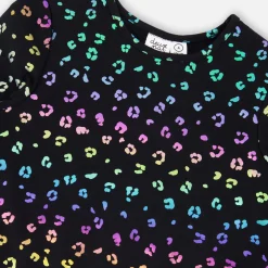 Kids Deux par Deux Dance Leopard Dress 3-6