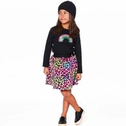 Kids Deux par Deux Dance Rainbow T-shirt 3-6