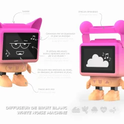 Kids MOB Mobility On Board Dancing Clock - Pink