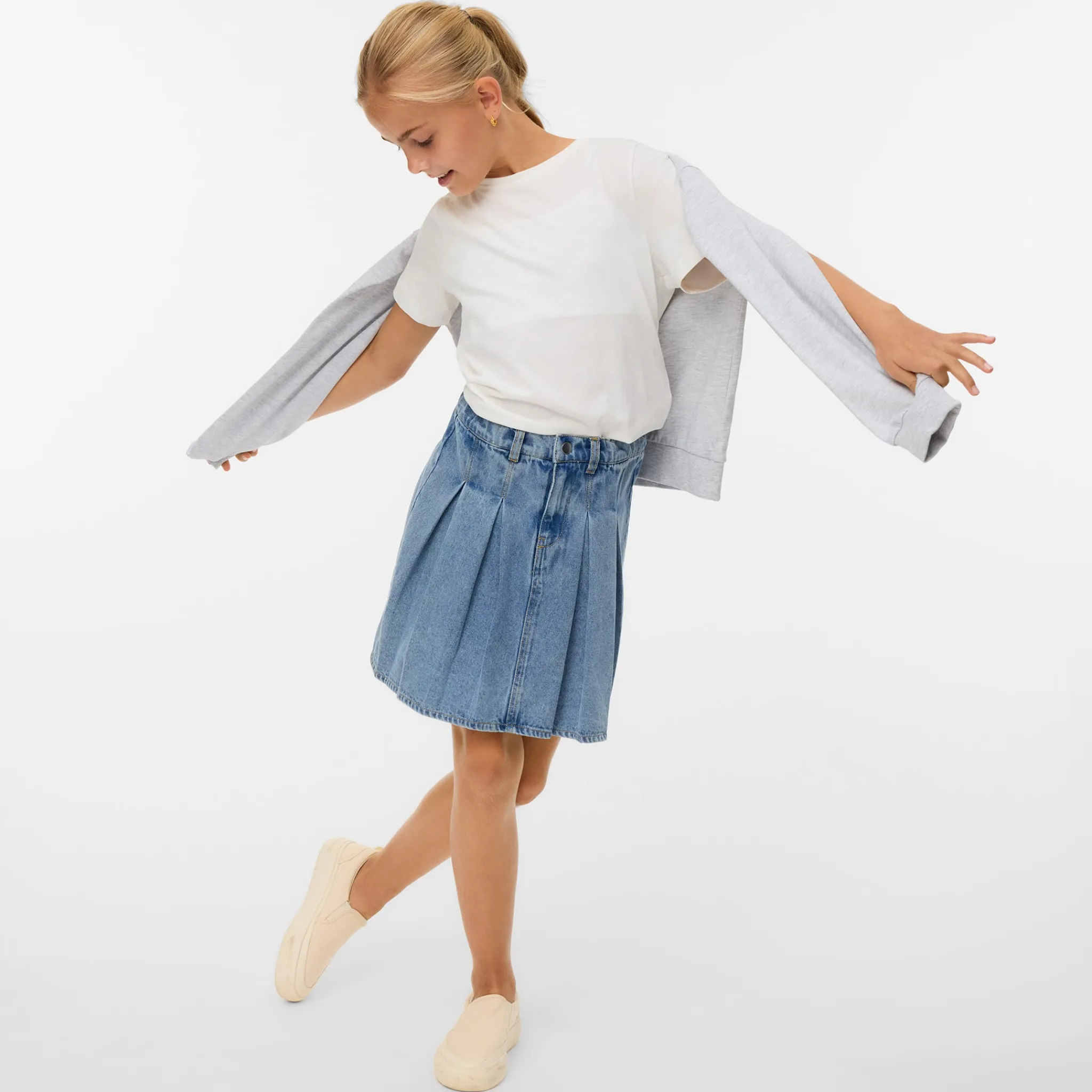 Kids Vero Moda Skirts>Danni Pleated Skirt 7-14y