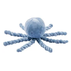Nattou Plush Toys>Dark Blue Octopus